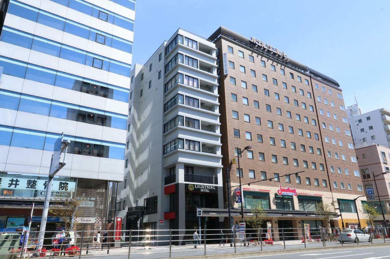 Business Capsule Hotel Lightning Hotel Asakusa Tokyo Exterior photo