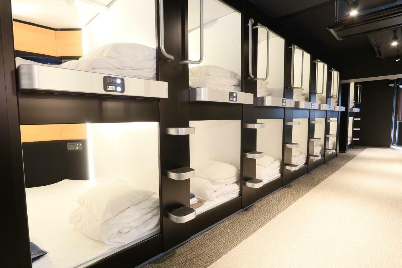 Business Capsule Hotel Lightning Hotel Asakusa Tokyo Exterior photo