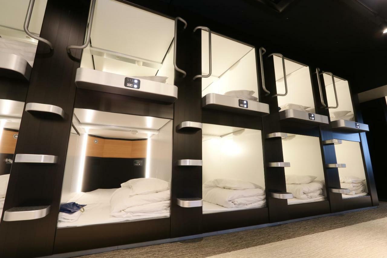 Business Capsule Hotel Lightning Hotel Asakusa Tokyo Exterior photo