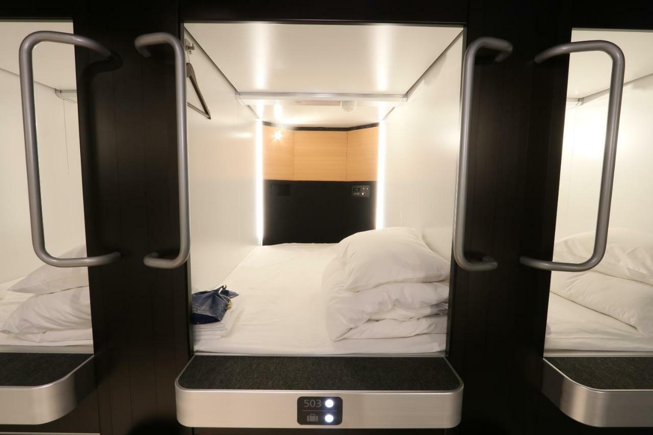 Business Capsule Hotel Lightning Hotel Asakusa Tokyo Exterior photo
