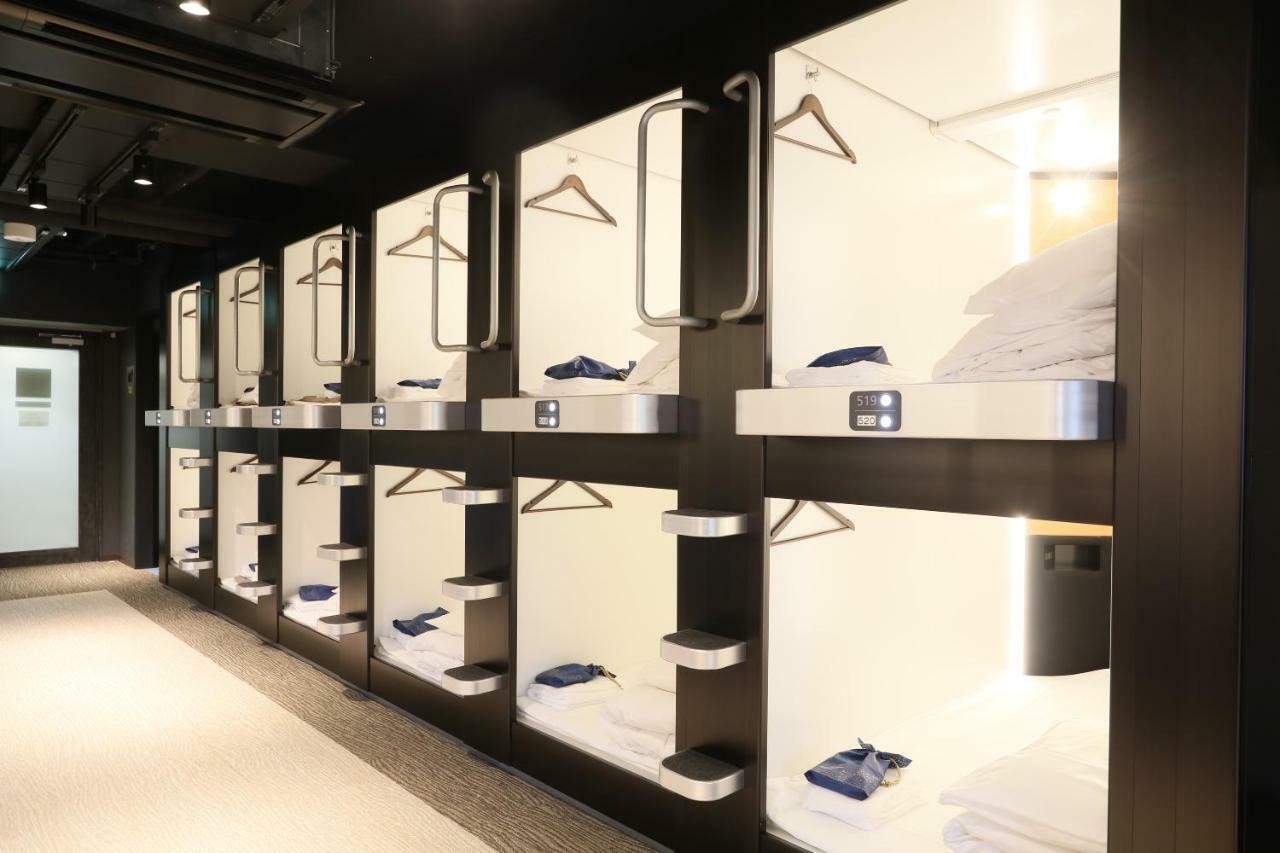 Business Capsule Hotel Lightning Hotel Asakusa Tokyo Exterior photo