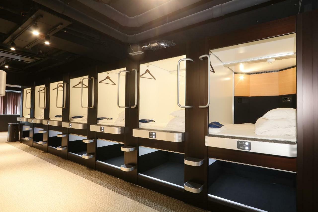 Business Capsule Hotel Lightning Hotel Asakusa Tokyo Exterior photo